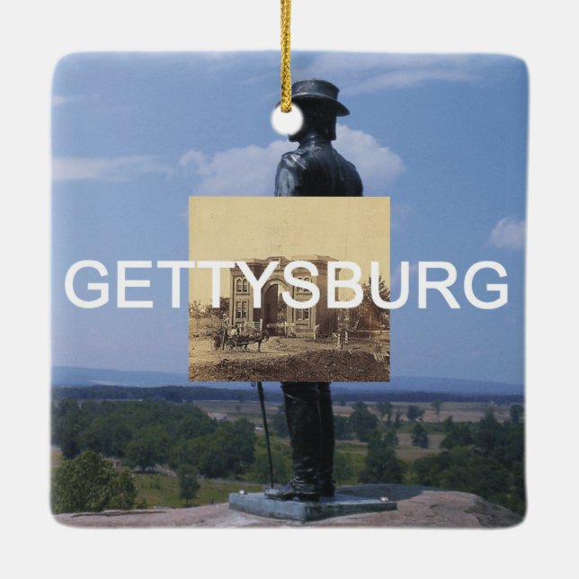 ABH Gettysburg Ceramic Ornament (Back)