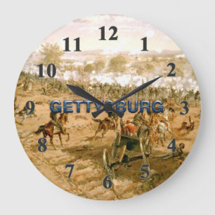 ABH Gettysburg Large Clock