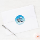 ABH Glacier Bay Classic Round Sticker (Envelope)