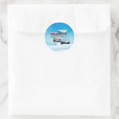 ABH Glacier Bay Classic Round Sticker (Bag)