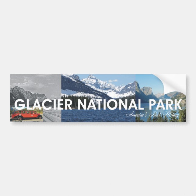 ABH Glacier Bumper Sticker (Front)