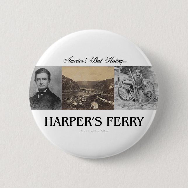 ABH Harper's Ferry 2 Inch Round Button (Front)