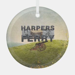 ABH Harpers Ferry Glass Ornament