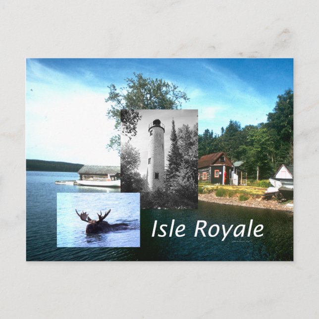 ABH Isle Royale Postcard (Front)