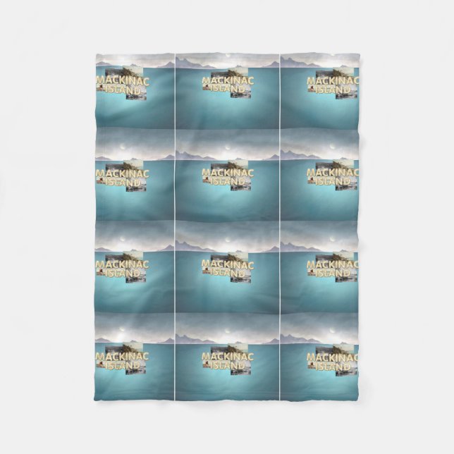 ABH Mackinac Island Fleece Blanket (Front)