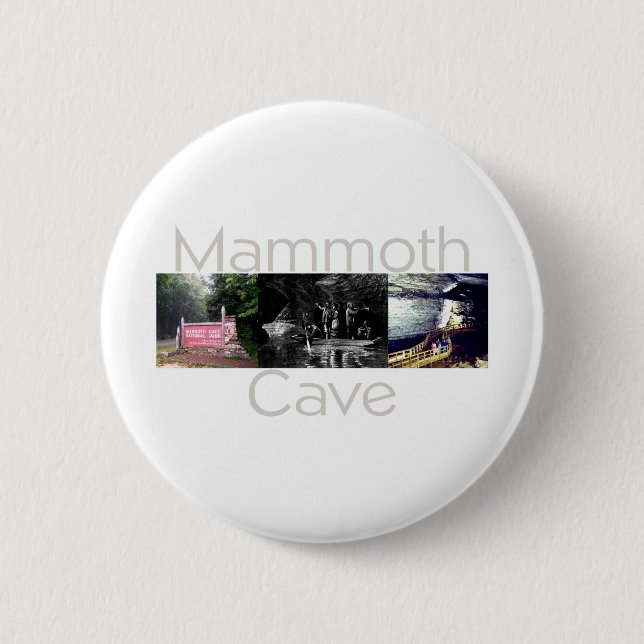 ABH Mammoth Cave 2 Inch Round Button (Front)