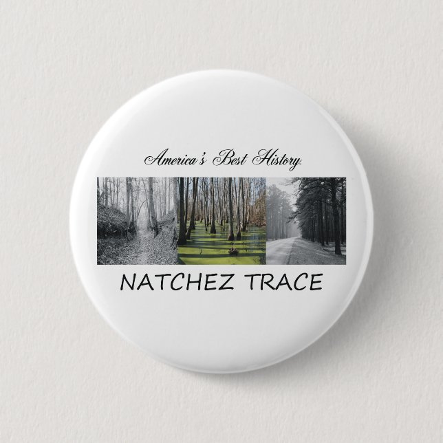 ABH Natchez Trace 2 Inch Round Button (Front)