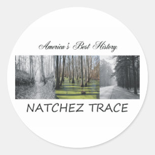 ABH Natchez Trace Classic Round Sticker