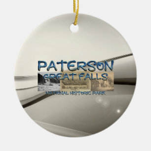 ABH Paterson Great Falls Ceramic Ornament