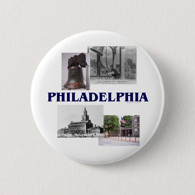 ABH Philadelphia 2 Inch Round Button (Front)