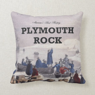 ABH Plymouth Rock Throw Pillow