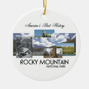 ABH Rocky Mountain NP Ceramic Ornament