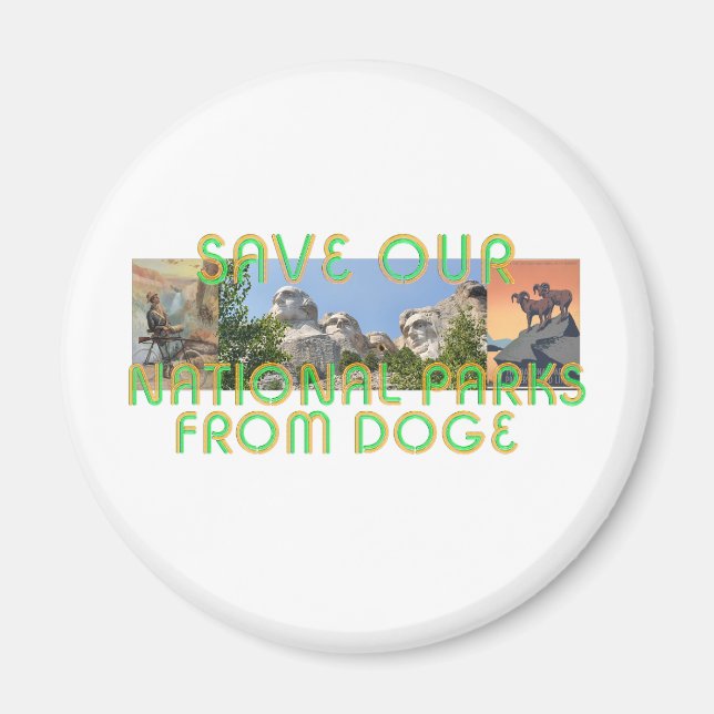 ABH Save National Parks from Doge Magnets (Front)