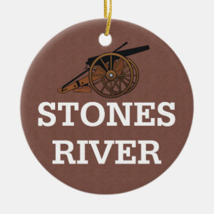 ABH Stones River Ceramic Ornament