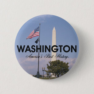 ABH Washington DC 2 Inch Round Button