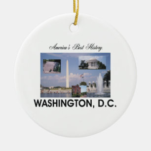 ABH Washington DC Ceramic Ornament