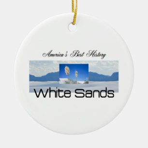 ABH White Sands Ceramic Ornament