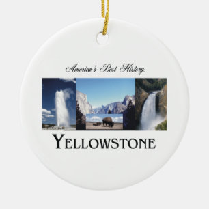 ABH Yellowstone Ceramic Ornament