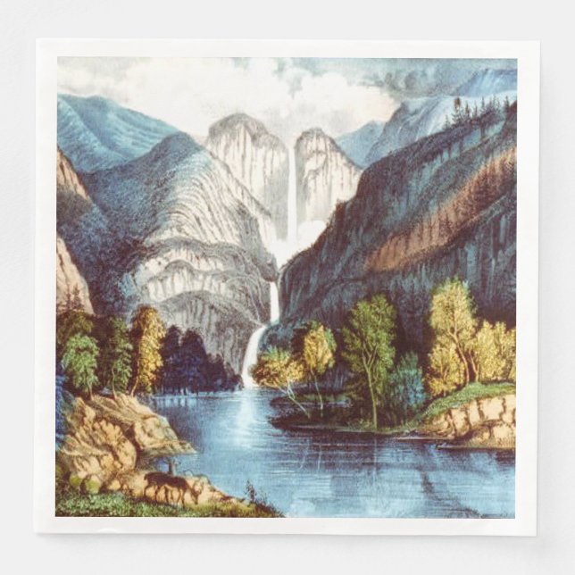ABH Yosemite Paper Dinner Napkins (Front)