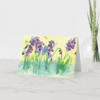 Abhi's Flower Garden Card