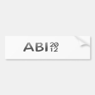 ABI 2012 BUMPER STICKER