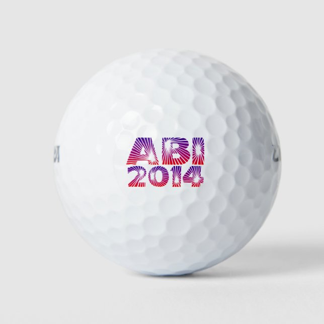 ABI 2014 GOLF BALLS (Front)