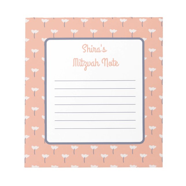 Abi print Mitzvah Notes (Front)
