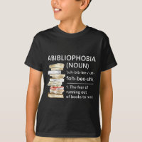 Abibliophobia definition funny reading book worm