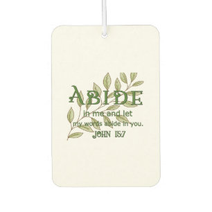 Abide In Me Air Freshener