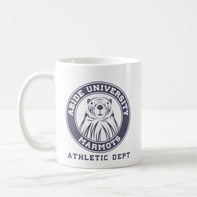 Abide University Marmots Mug (Left)