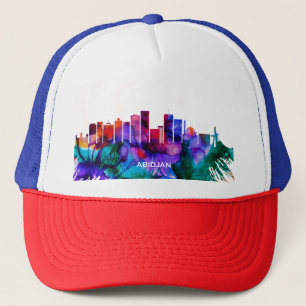Abidjan Skyline Trucker Hat