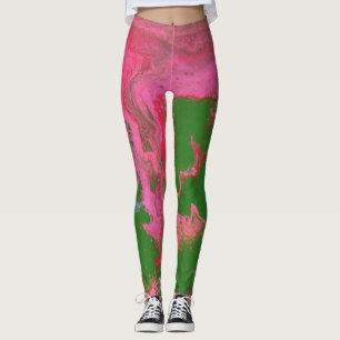 Abigail 1 Crazy Abstract Leggings