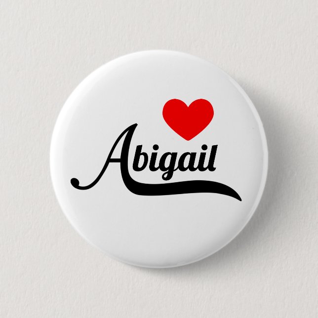 Abigail 2 Inch Round Button (Front)