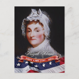 Abigail Adams, First Lady of the U.S. Postcard