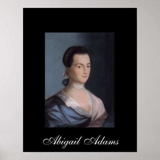 Abigail Adams Poster Print (Front)