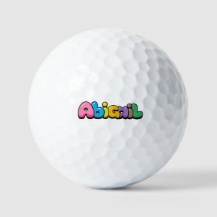 Abigail Golf Balls