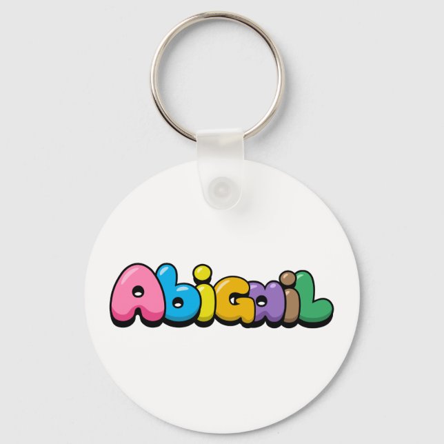 Abigail Keychain (Front)