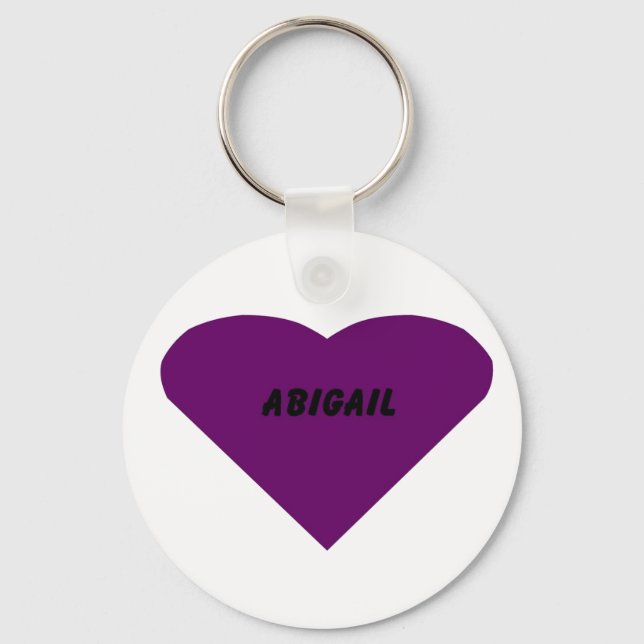 Abigail Keychain (Front)
