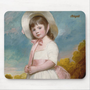 ABIGAIL ~ MISS JULIANA WILLOUGHBY ~ George Romney Mouse Pad