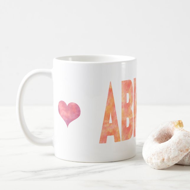 Abigail mug (With Donut)