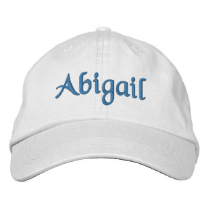 Abigail Personalized Embroidered Baseball Cap