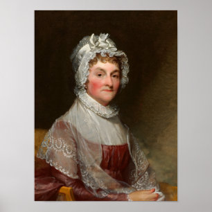 Abigail Smith Adams by Gilbert Stuart Poster