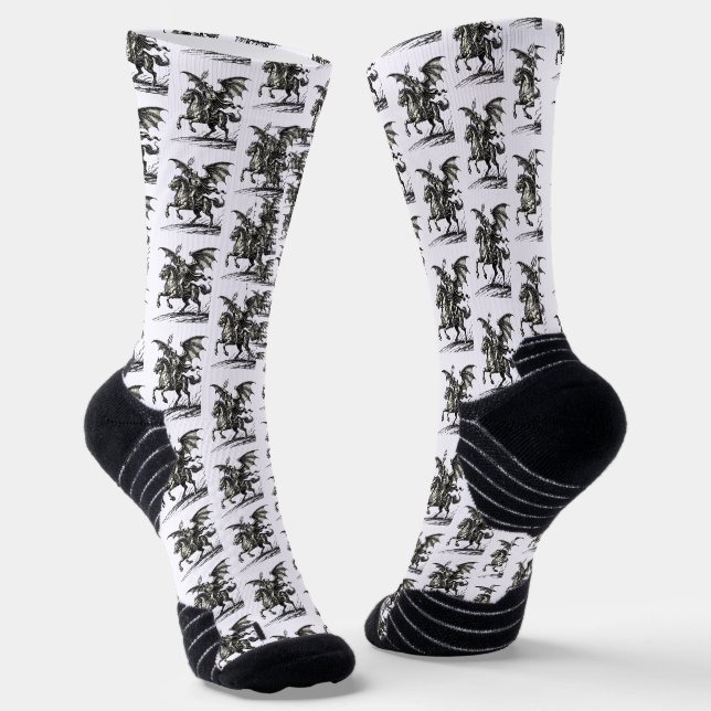 Abigor’s Midnight Charge Socks (Angled)