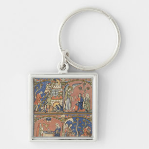 Abimelech and Samson Keychain