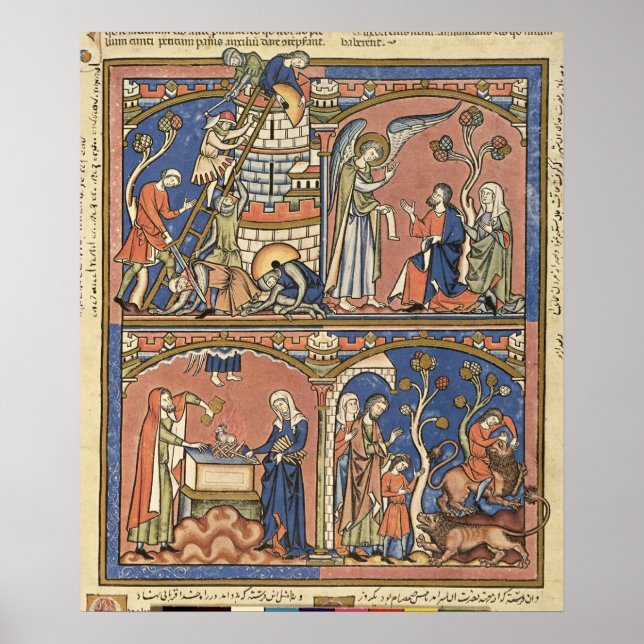 Abimelech and Samson Poster (Front)