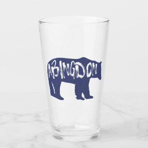 Abingdon Virginia Bear Glass