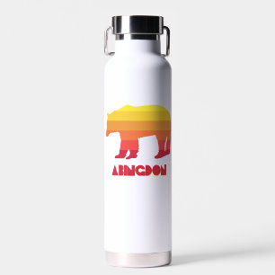 Abingdon Virginia Rainbow Bear Water Bottle