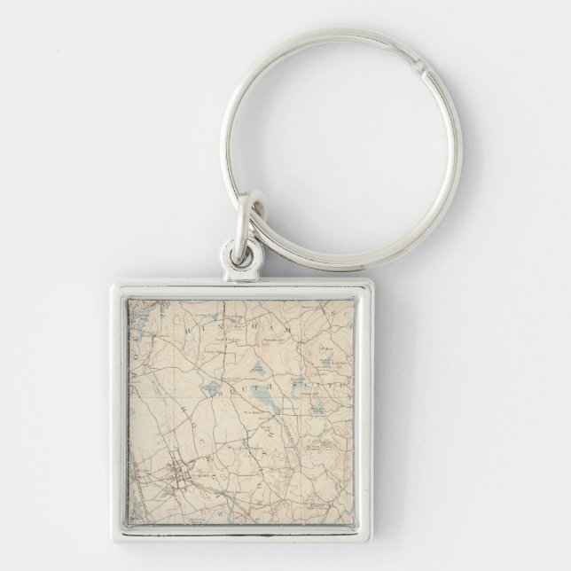 Abington, Massachusetts Keychain (Front)
