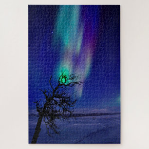 Abisko Sweden Northern Light Jigsaw Puzzle