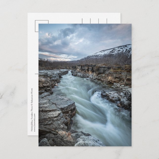 Abisko Sweden Postcard (Front/Back)